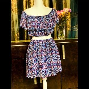 Speechless Sexy Top and Cute Skirt.